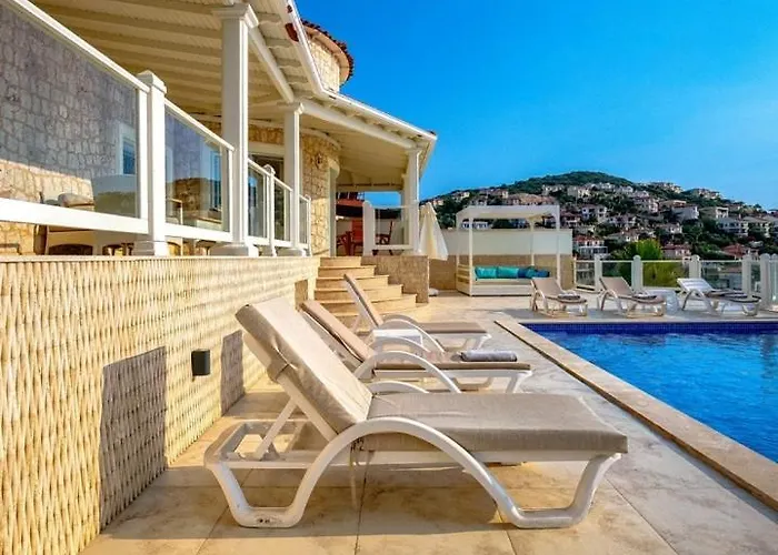 Alis Stunning Sea View With Infinity Pool Villa Kaş